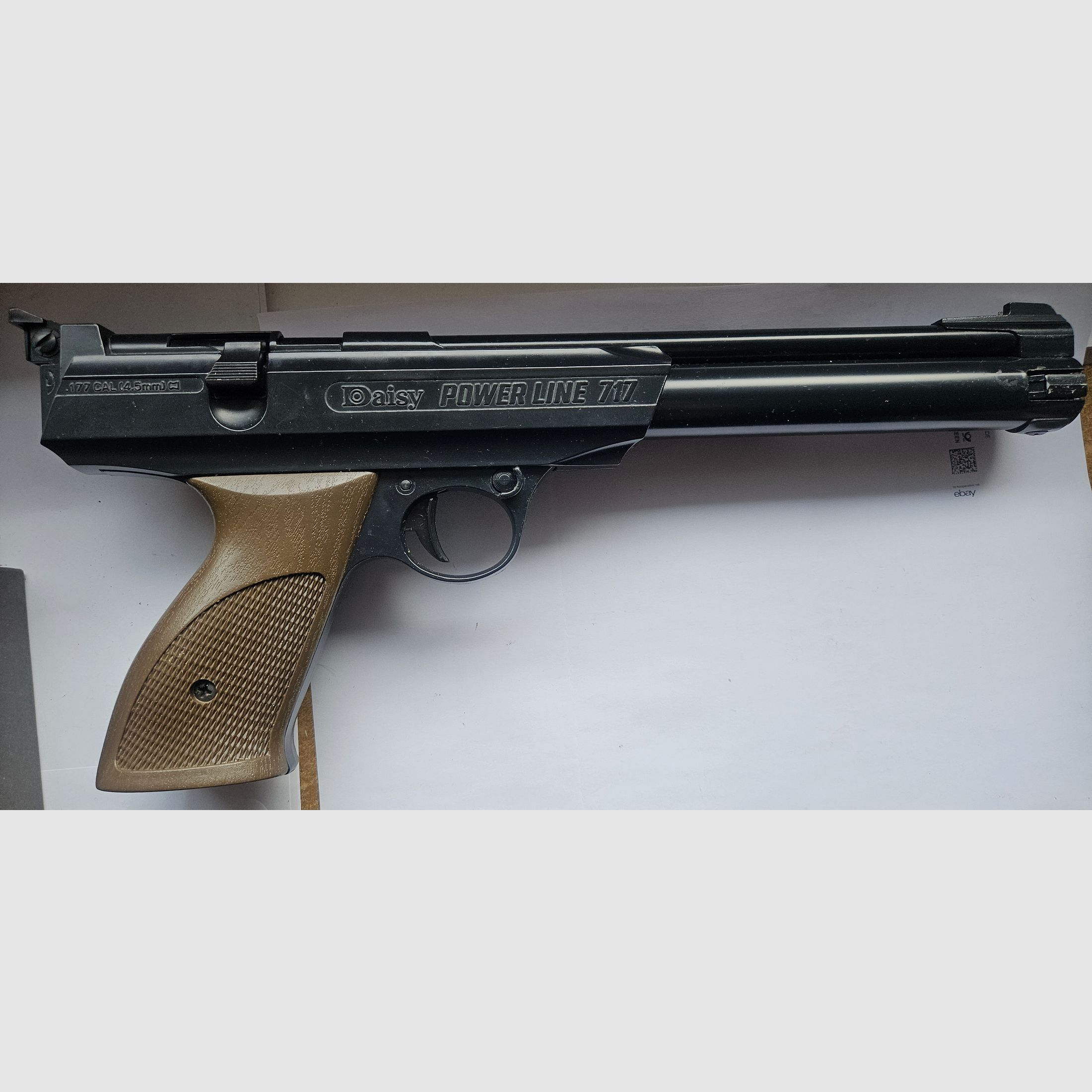 Luftpistole Daisy Power Line 717 4,5mm F-Zeichen Seitenspanner