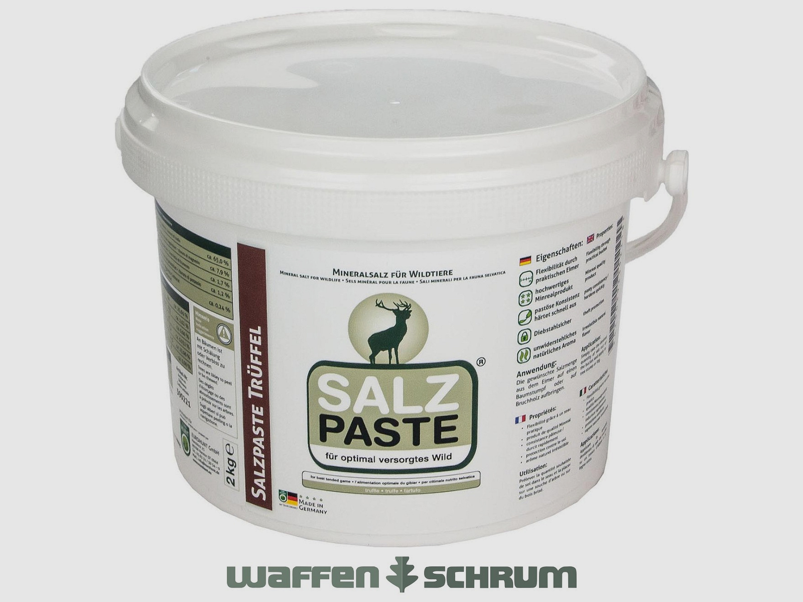 Eurohunt DEUSA Salzpaste - Trüffelaroma 2kg Eimer