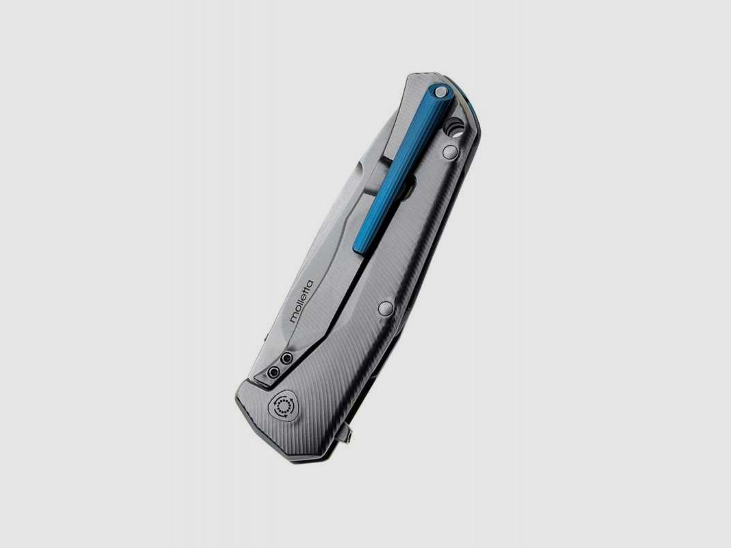 Lionsteel T.R.E. Taschenmesser Blau Titan
