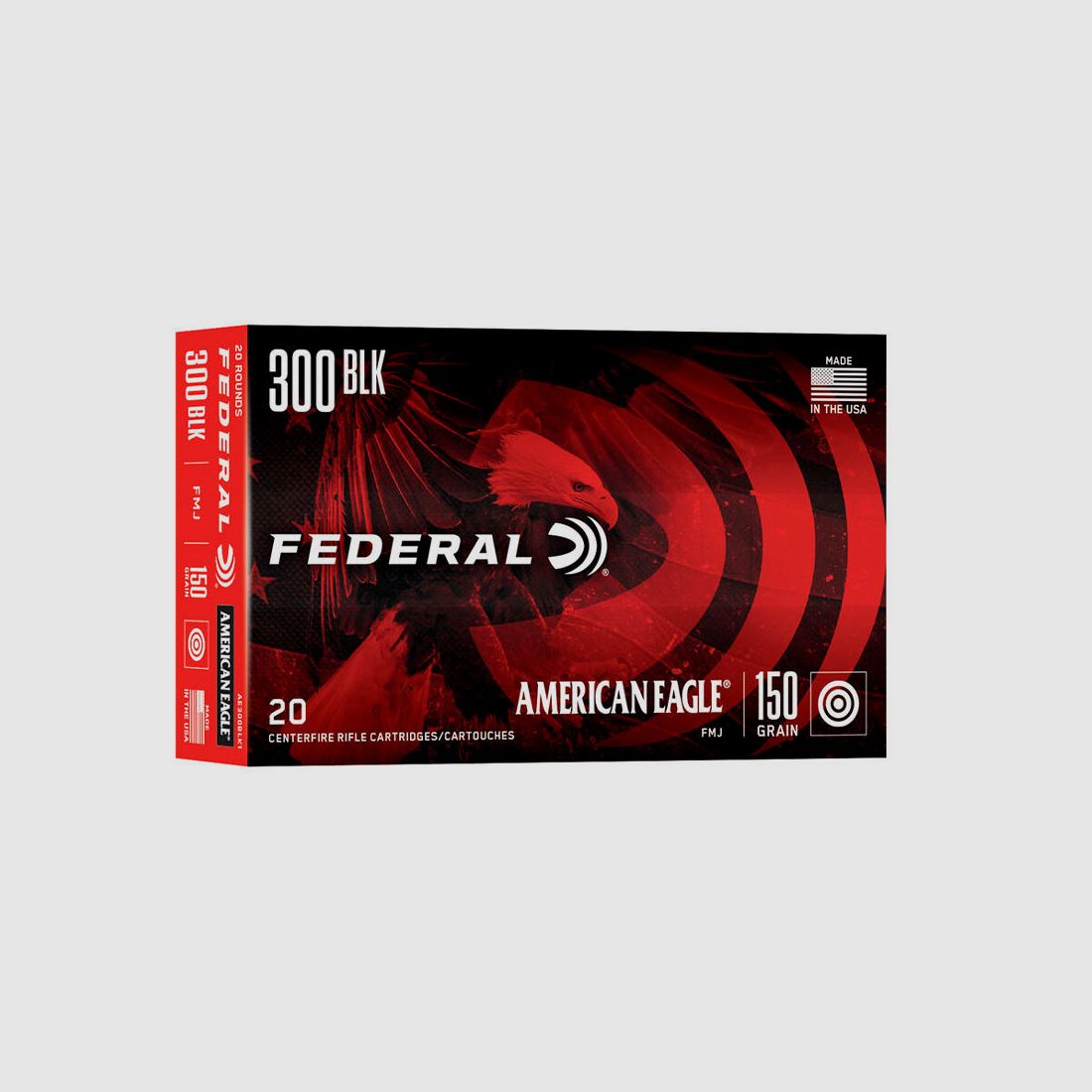 Büchsenmunition FEDERAL American Eagle - FMJ Geschoss, Bild 3 von 4
