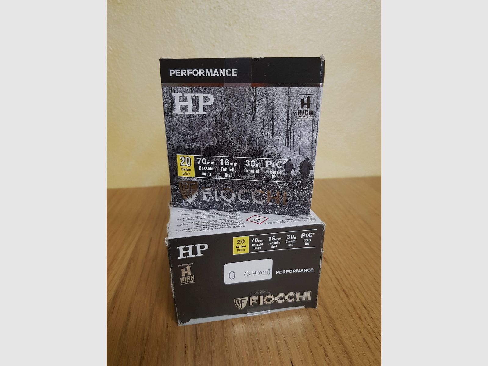FIOCCHI MUNITIONEN A PALLINI HP PERFORMANCE Kal. 20