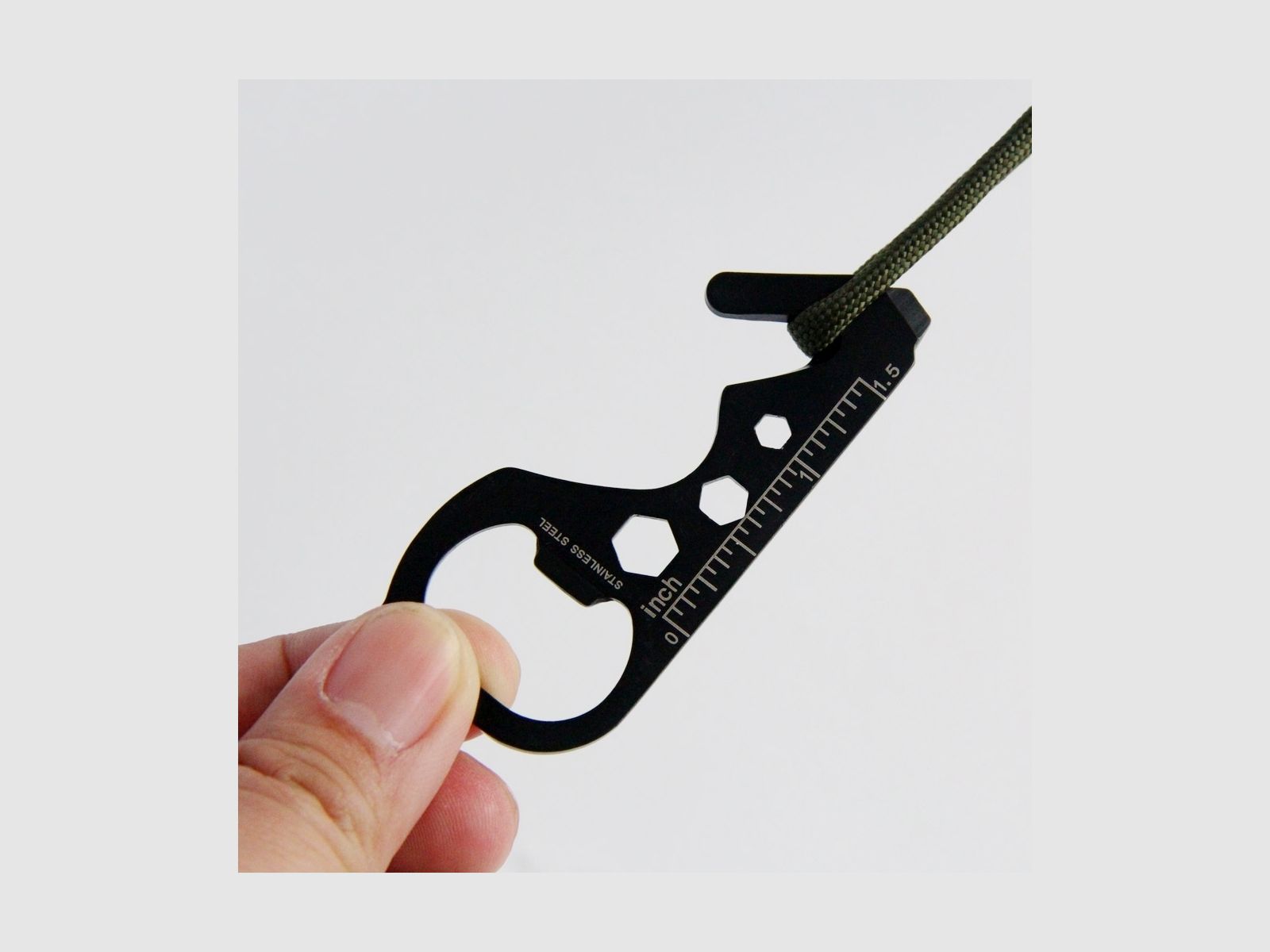 Multifunctional survival card multitool JB Tacticals EDC hook, image 3 of 6
