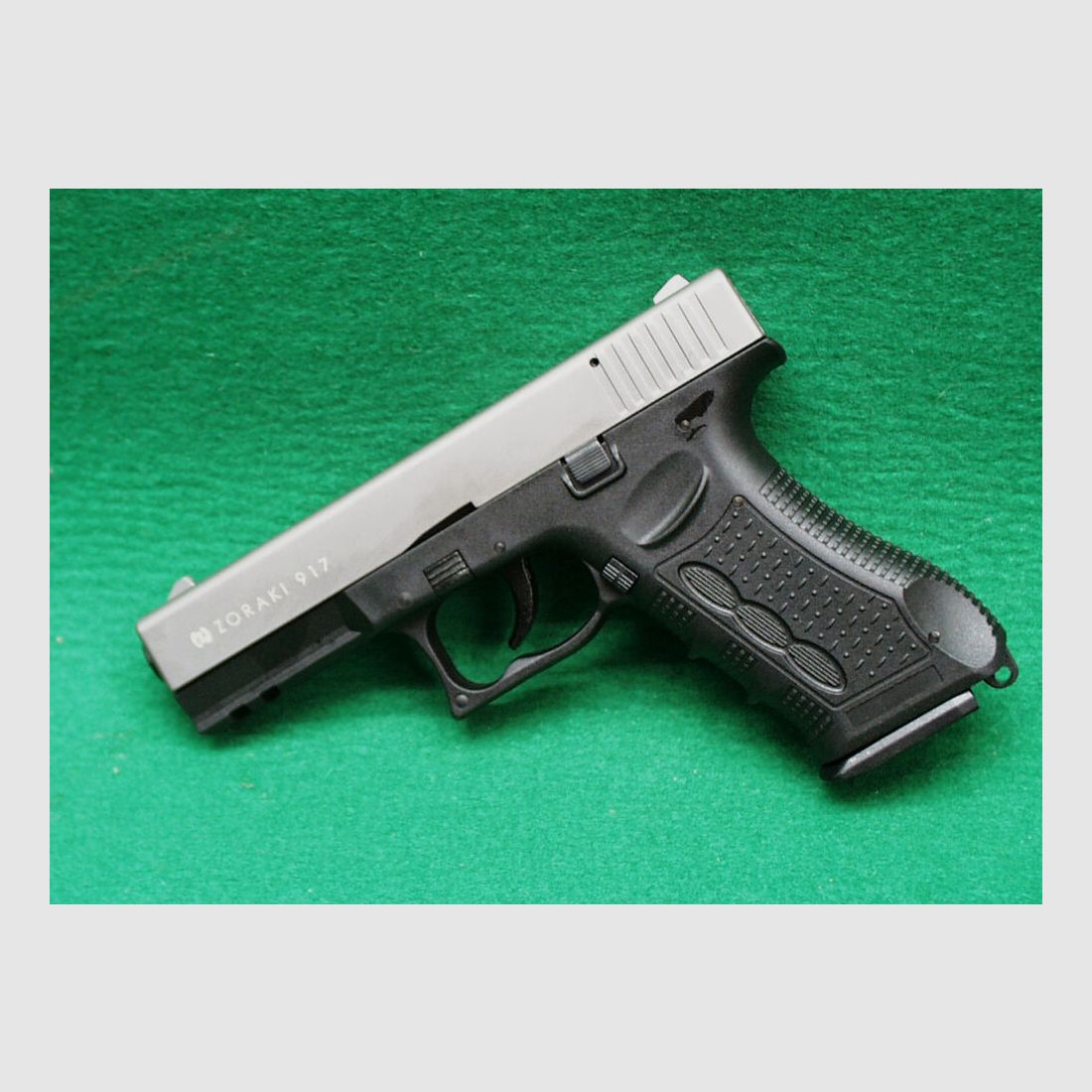 Zoraki blank firing pistol - Zoraki 917, titanium