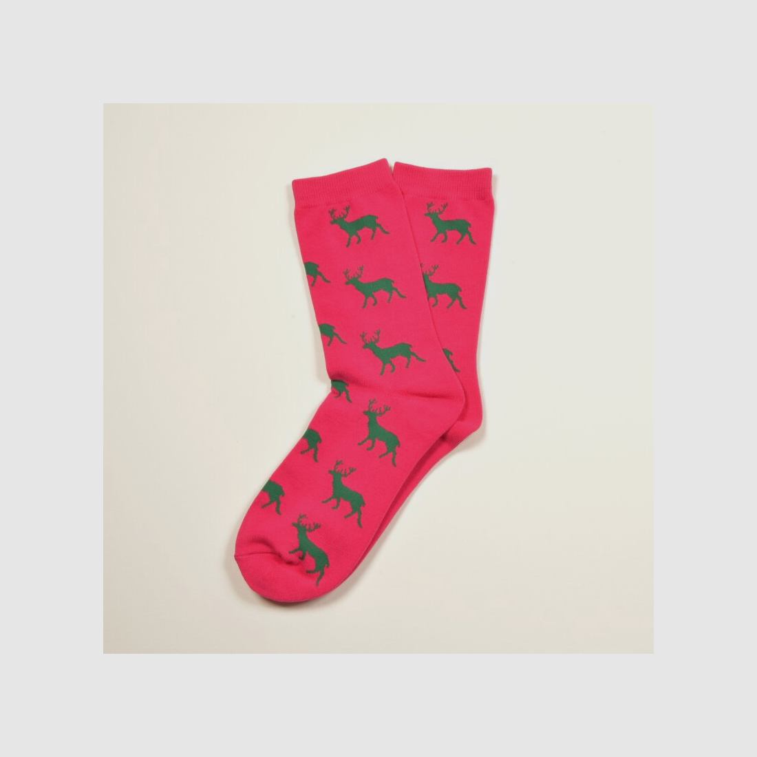 Tie dachshund socks deer