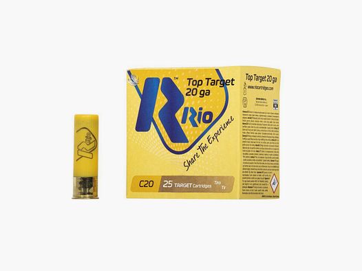 Cartuchos 20/70 Top Target 28 Bj PB7.5 X25