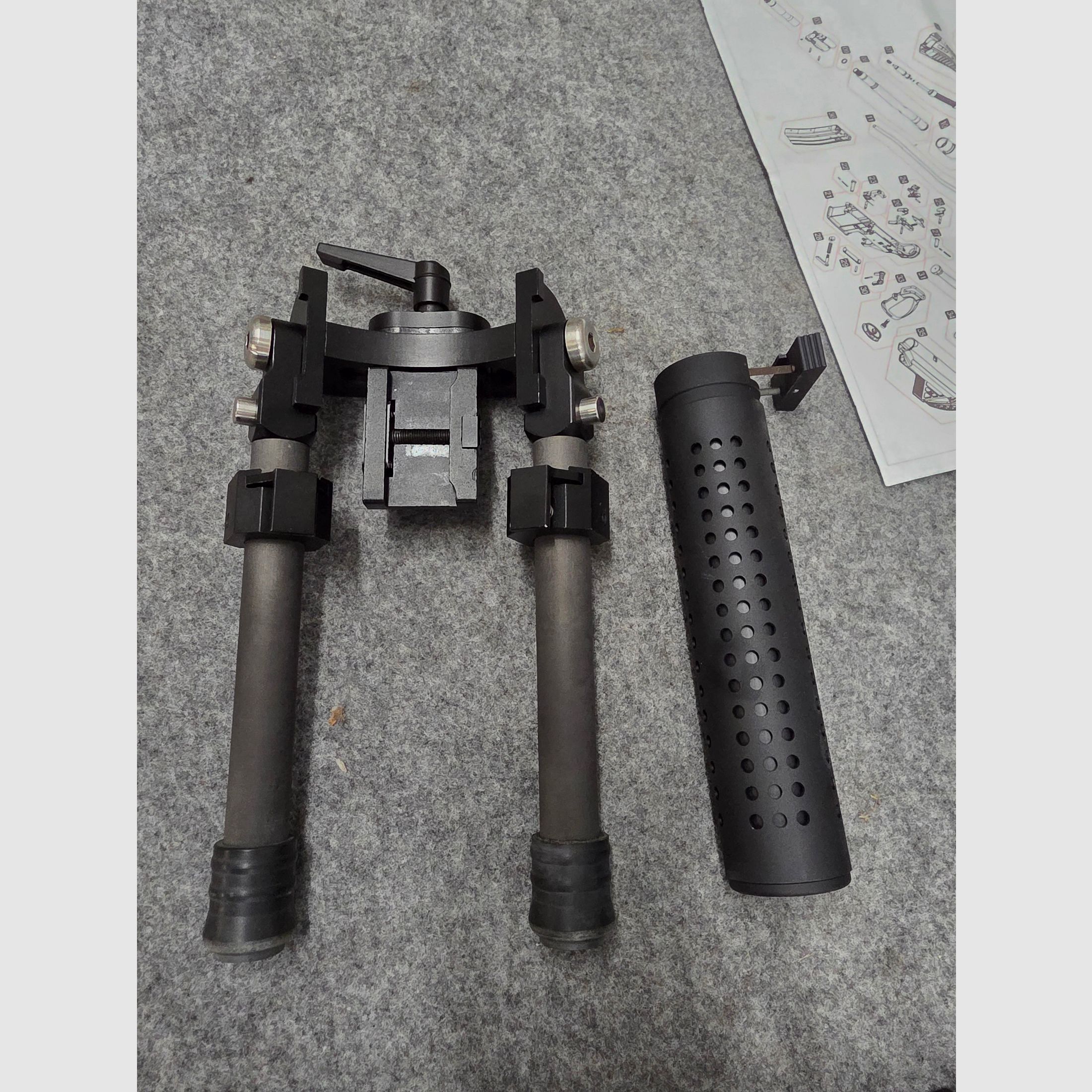 Neuwertige Gas Blowback HK416  GBB mit V3 Nozzle Stahl Bolt viel neues Zubehör Tuning Softair Gewehr ab 18 Jahre 6mm BB