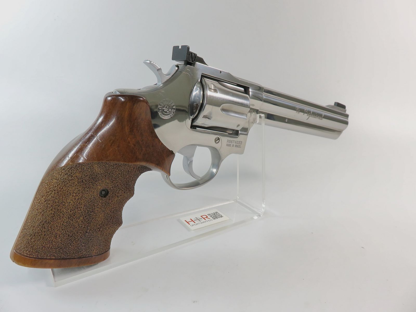 Taurus sport revolver caliber .22 | 6 inch | nickel-plated | like new