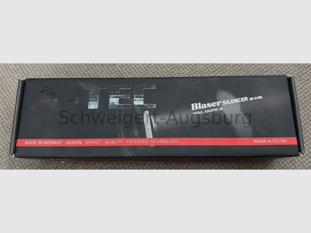 Overbarrel Schalldämpfer Blaser Silencer M17x1 Kal. .30 A-TEC