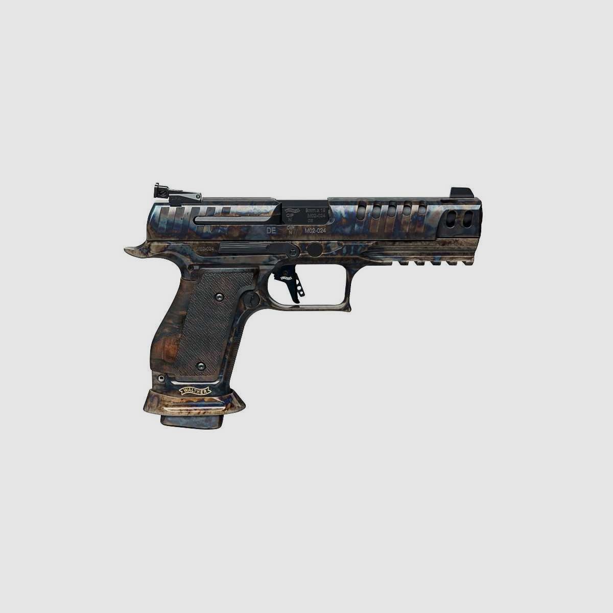 PISTOLA PIST Q5 MATCH SF VINTAGE WALTHER CAL. 9X19, 17 COLPI, immagine 3 di 5