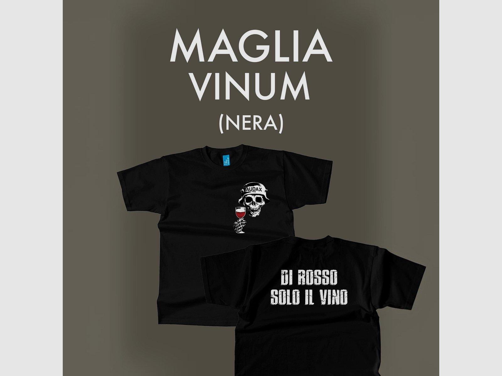 T-SHIRT VINUM NERA " NUR DER WEIN IST ROT ", Bild 1 von 2