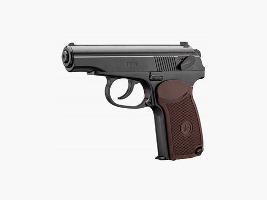 Pistola CO2 con carrello fisso BORNER PM49 Makarov cal. 4,5mm BB's