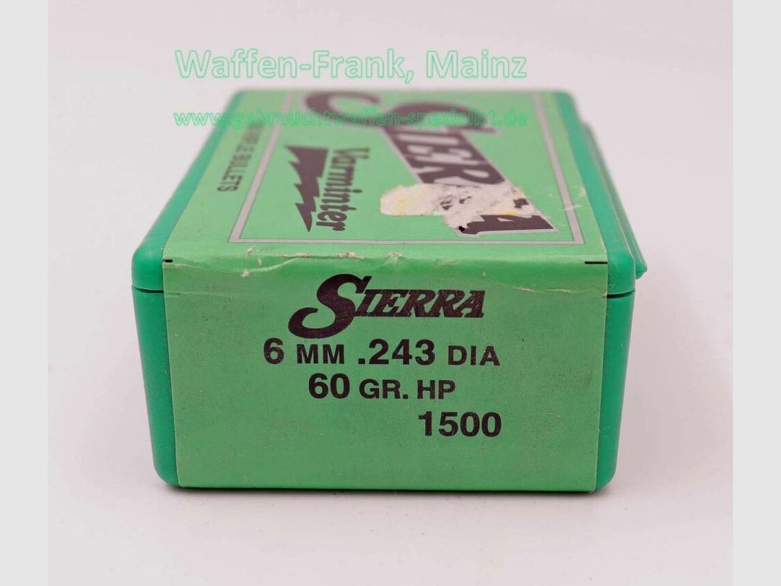 Sierra Bullets, proiettili da fucile Santa Fe 6mm (.243)