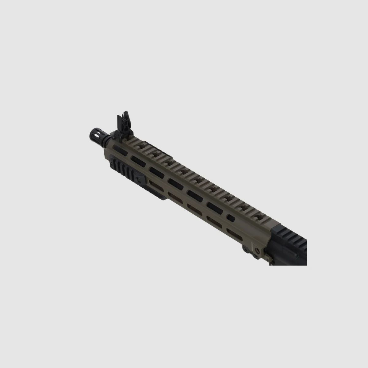 SA M4 URG-I M-LOK 14" (SA-P30 PRIME™ Aster II ETU BLDC™) Rifle Airsoft Libre a partir de 18 – Negro/Verde -F-