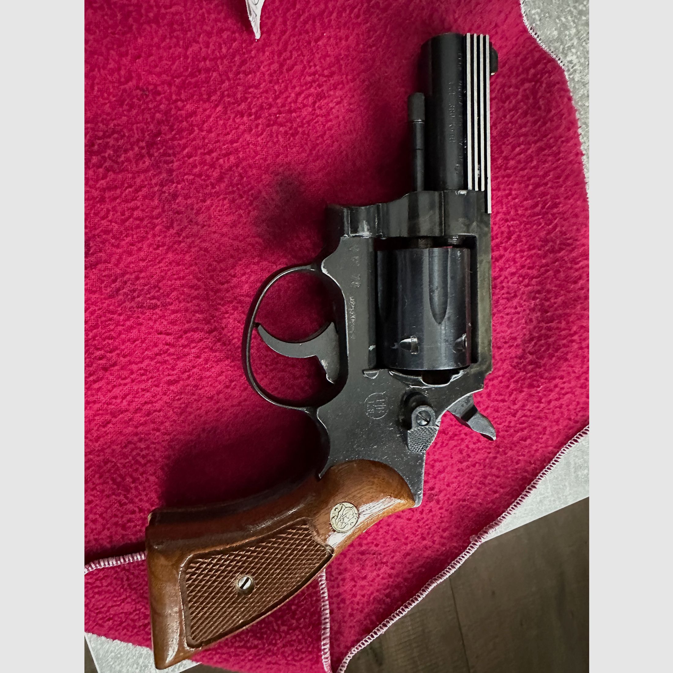 Reck Wildcat model Panther PTB 178 with S&W grips cal. 380 blank