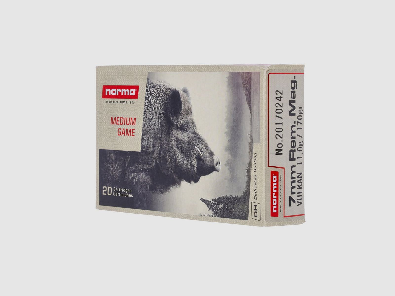 Norma 7 mm Rem. Mag. Vulkan 170 gr. - 20 szt.