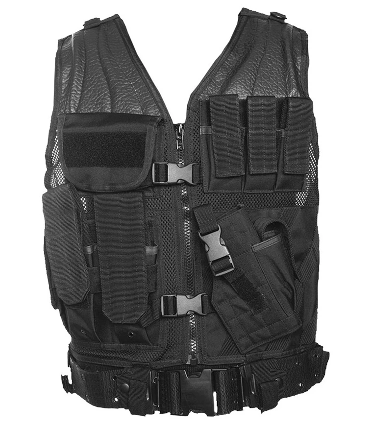 USMC Mil-Tec chaleco táctico, negro