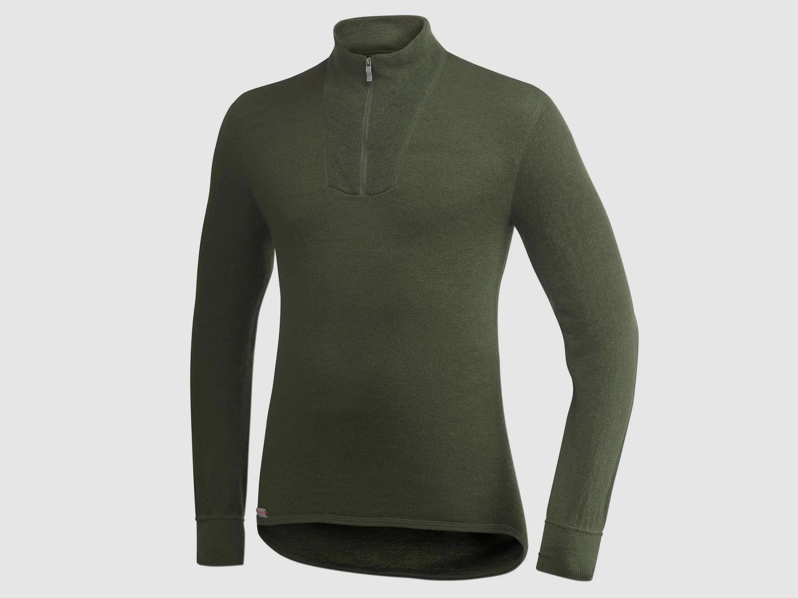 Woolpower Woolpower Rollkragenpullover Zip Turtleneck 200 - Schwarz / S Herren