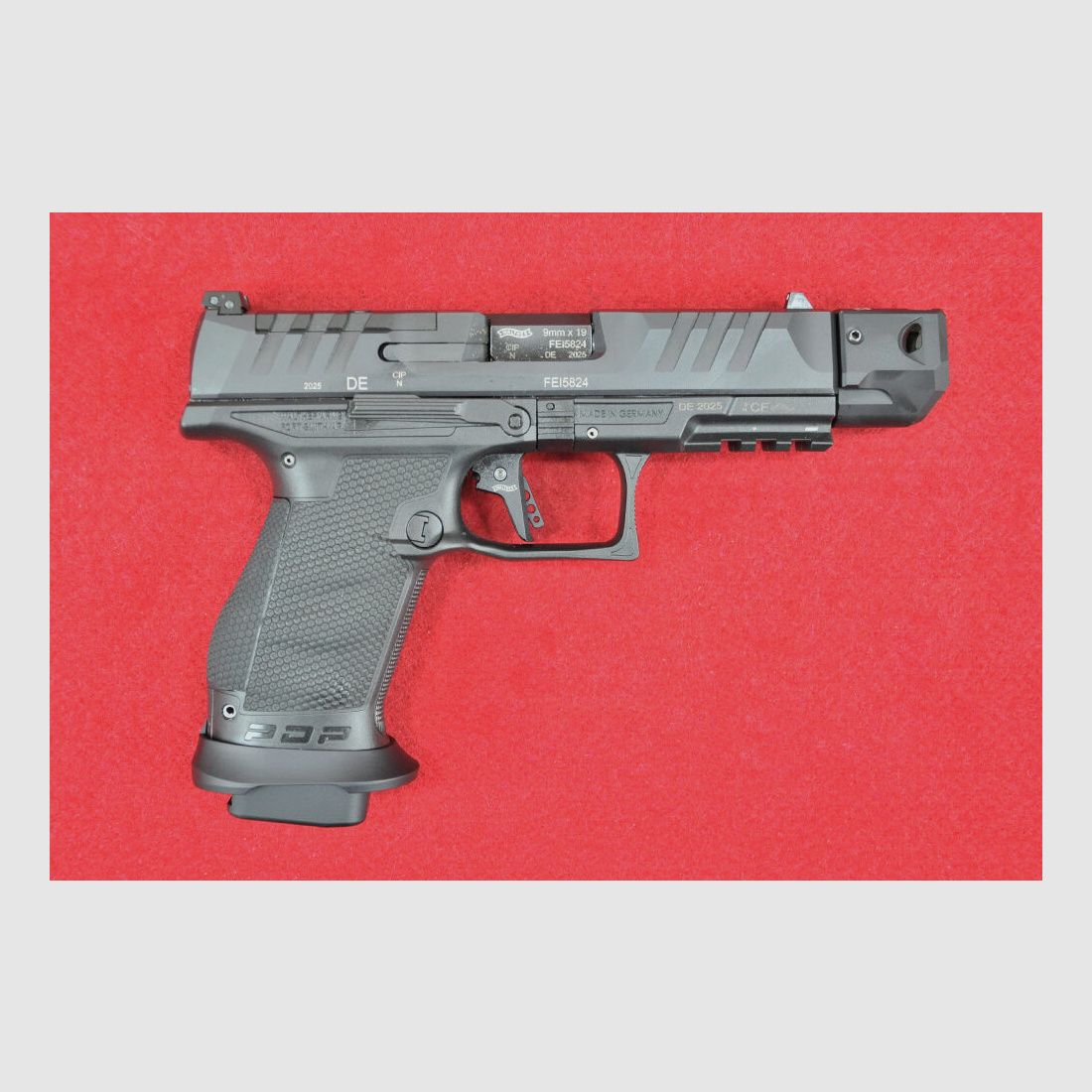 Walther PDP Compact V2 OR Pro SD 4,6" 9mm Luger inkl. AKS Compensator