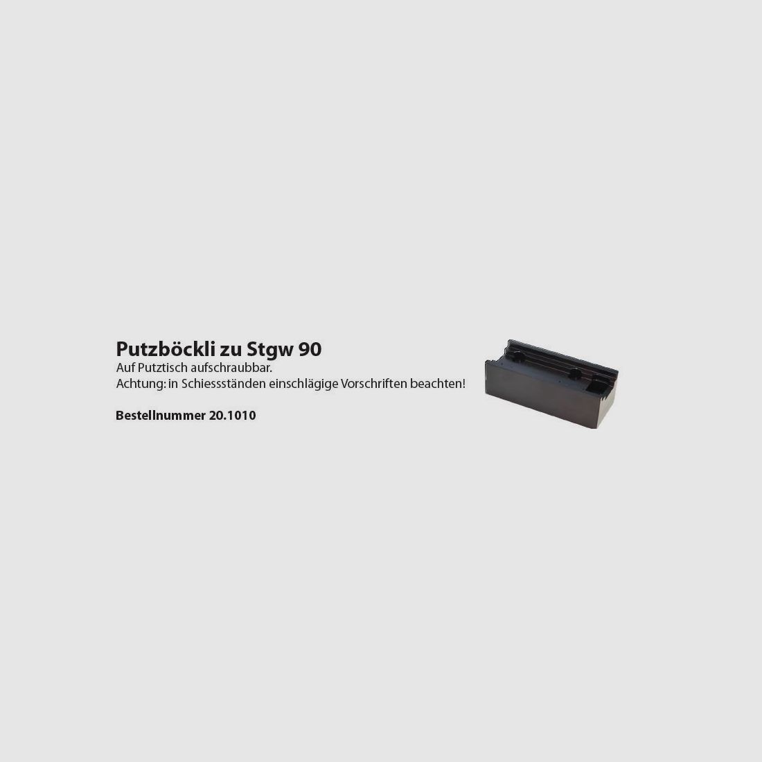 Wyss Putzböckli Stgw90