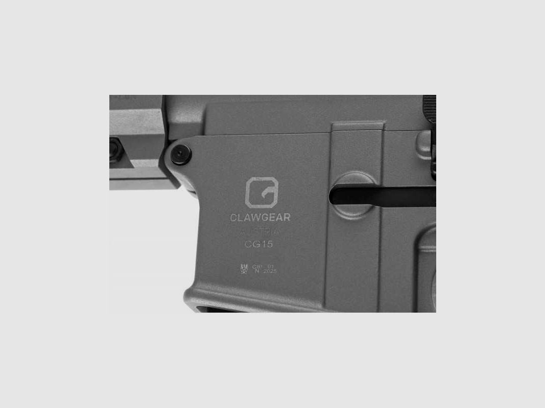 Clawgear 14.5'' CG15 .223 REM Semi-Automatic Rifle Gun Metal Gray