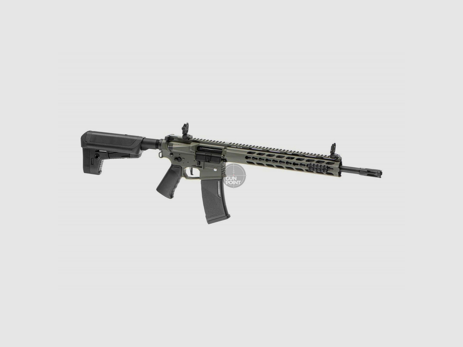 Softair - Gewehr - KRYTAC - Trident Mk2 SPR/PDW Bundle S-AEG - ab 18, ber 0,5 Joule - Foliage Green