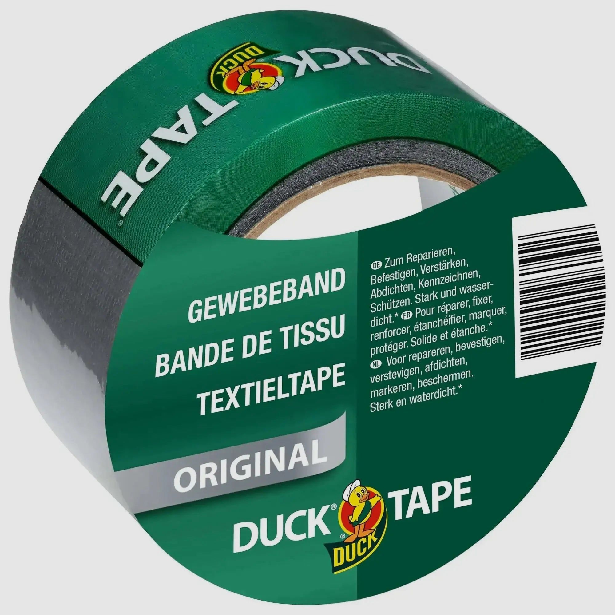 Duck Tape Duck Tape Ruban en tissu 50 mm x 25 m argent