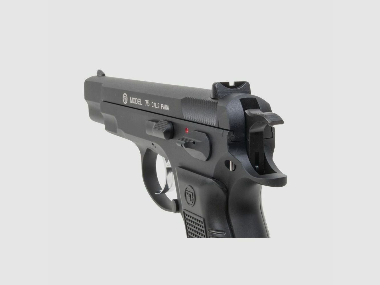 CZ 75 Nero 4,5mm BB Arma ad Aria Co2 BlowBack, immagine 6 di 10