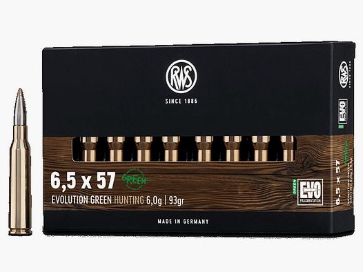 RWS Evo Green 6,0g - 93gr 6,5x57