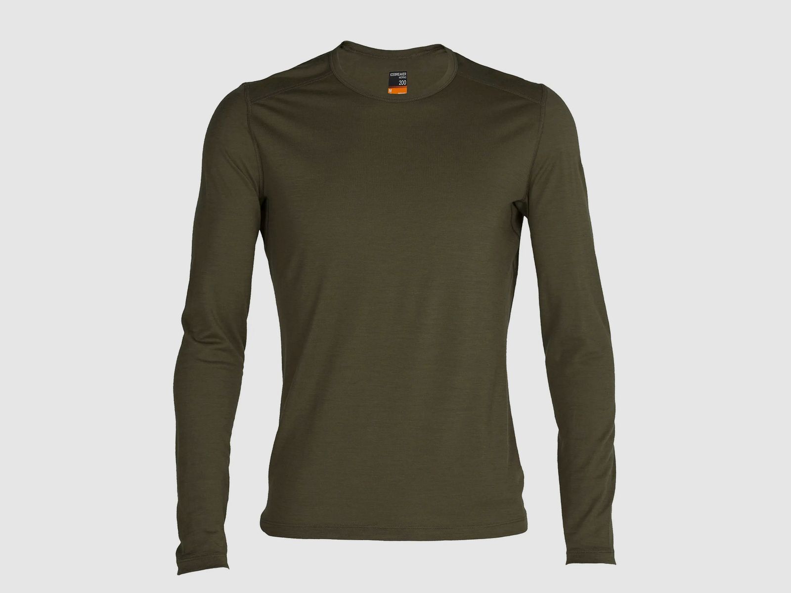 Icebreaker Icebreaker Langarmshirt Oasis Merino 200 Männer loden