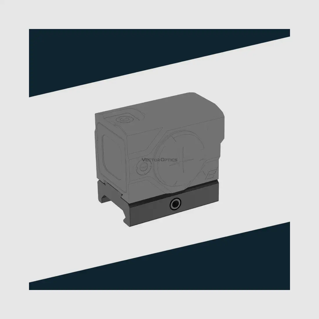 Vector Optics SCFRM-14 VOD Low Mount – 6 mm Picatinny, imagen 4 de 5