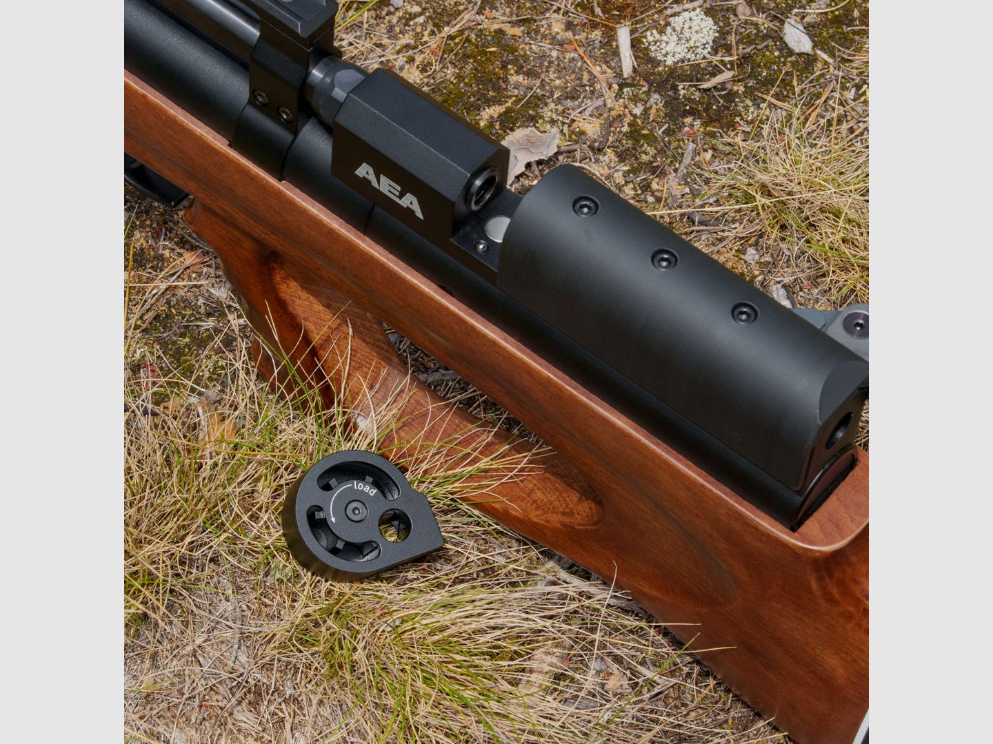 Magazin + Wangenauflage CHALLENGER LINKS | CNC - ALUMINIUM | Cal.50 | 6 Schuss