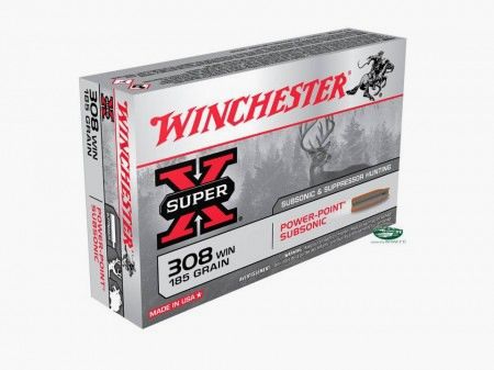 WINCHESTER Munition Kal. .308 Win subsonisch 185gr