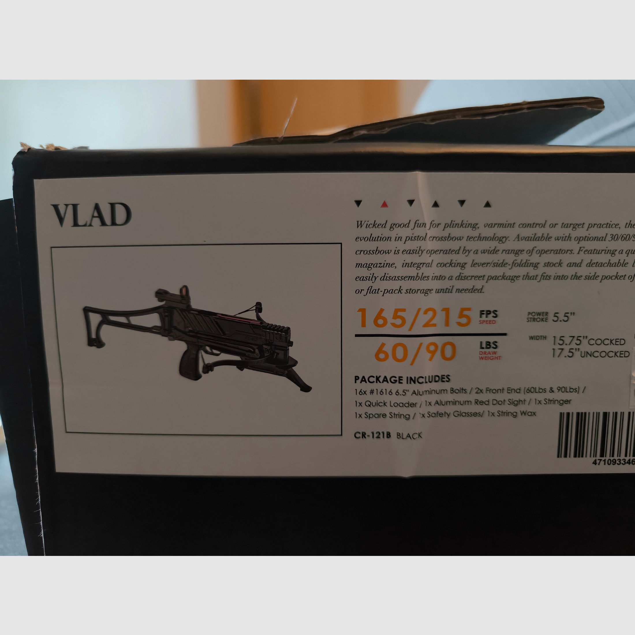 Vlad VL20 Armbrust Gloednieuw ongebruikt incl. Competition pijlen / Jagdpijlen