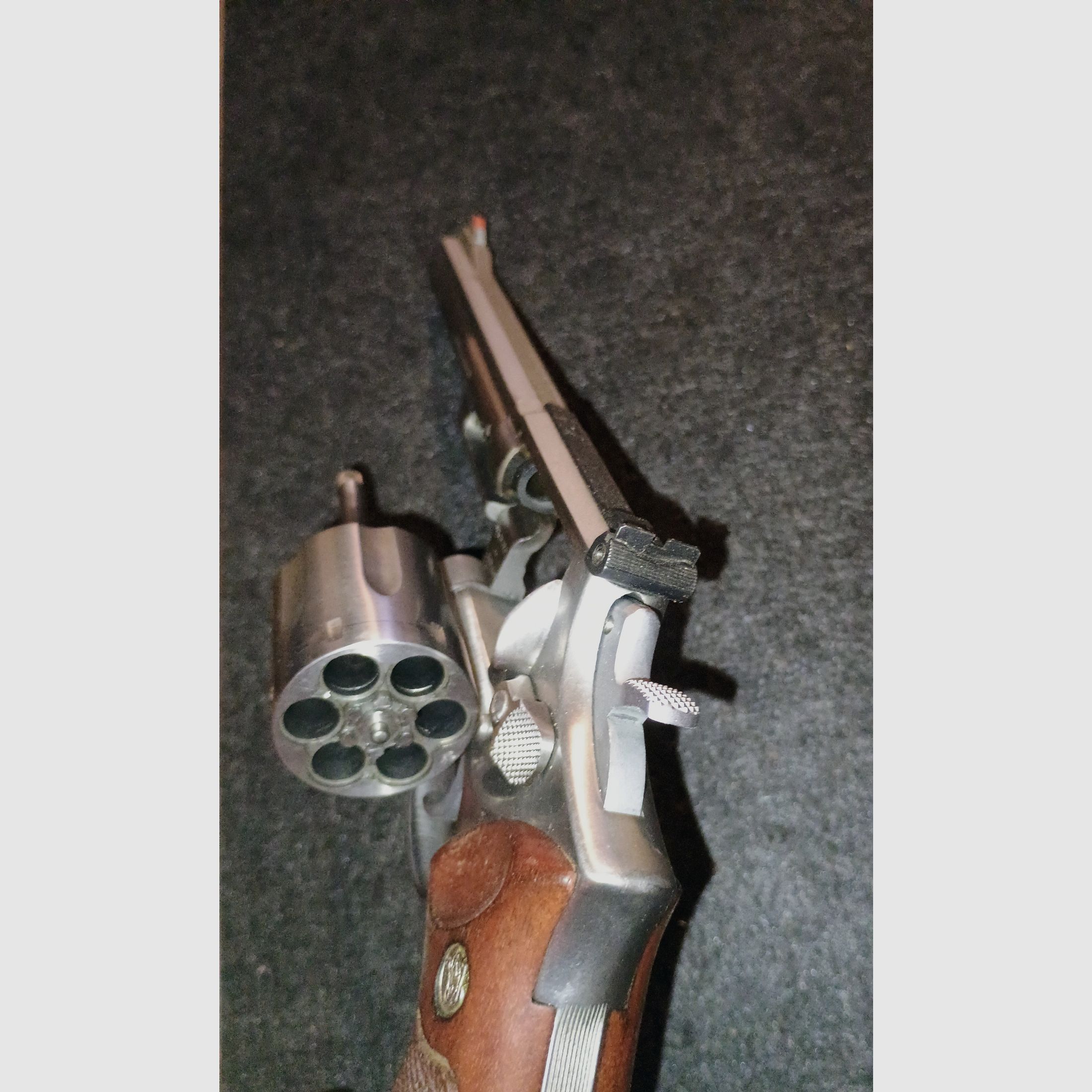 Revolver Smith & Wesson 66-1 6 inch kaliber .357 mag, afbeelding 4 van 5