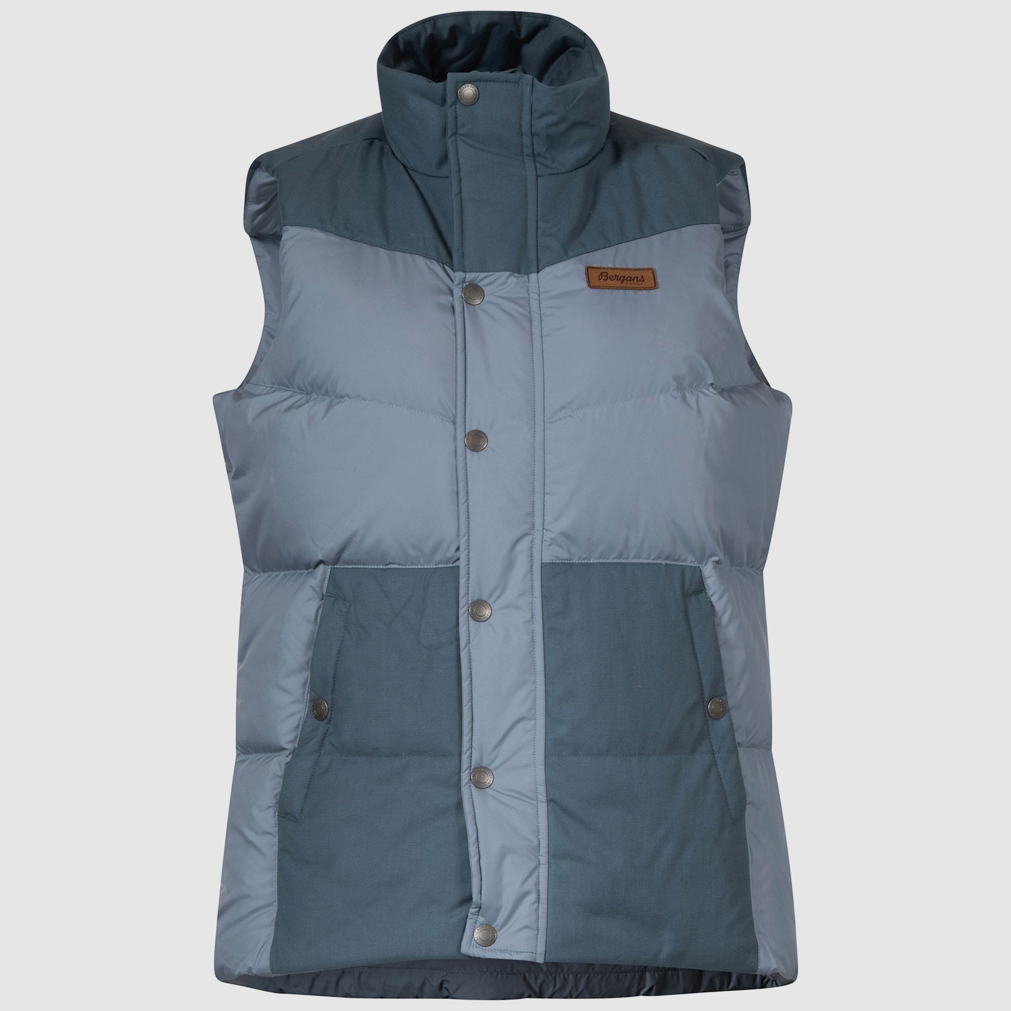 Bergans Nordmarka Outdoor Chaleco de Plumas Mujer Husky Blue/Orion Blue L