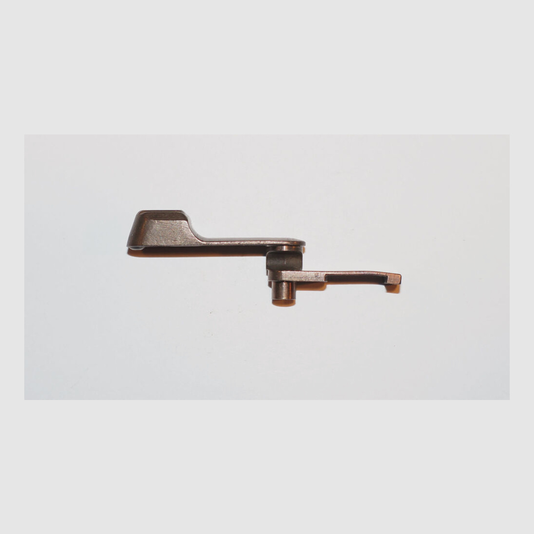 Usine d'armement de Berne, levier de verrouillage d'occasion pour pistolet d'ordonnance suisse Parabellum 1906, cal. 7,65mmPara, W+F P08