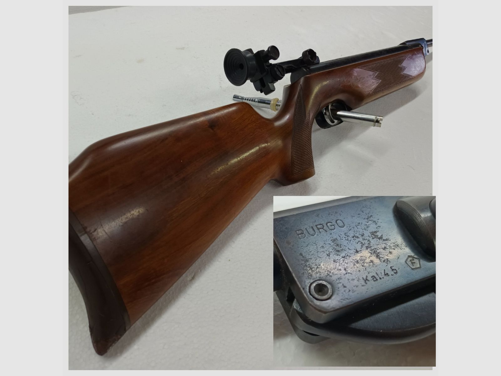 BURGO - air rifle - ready to shoot - caliber 4.5mm (.177) diabolo, image 3 of 6