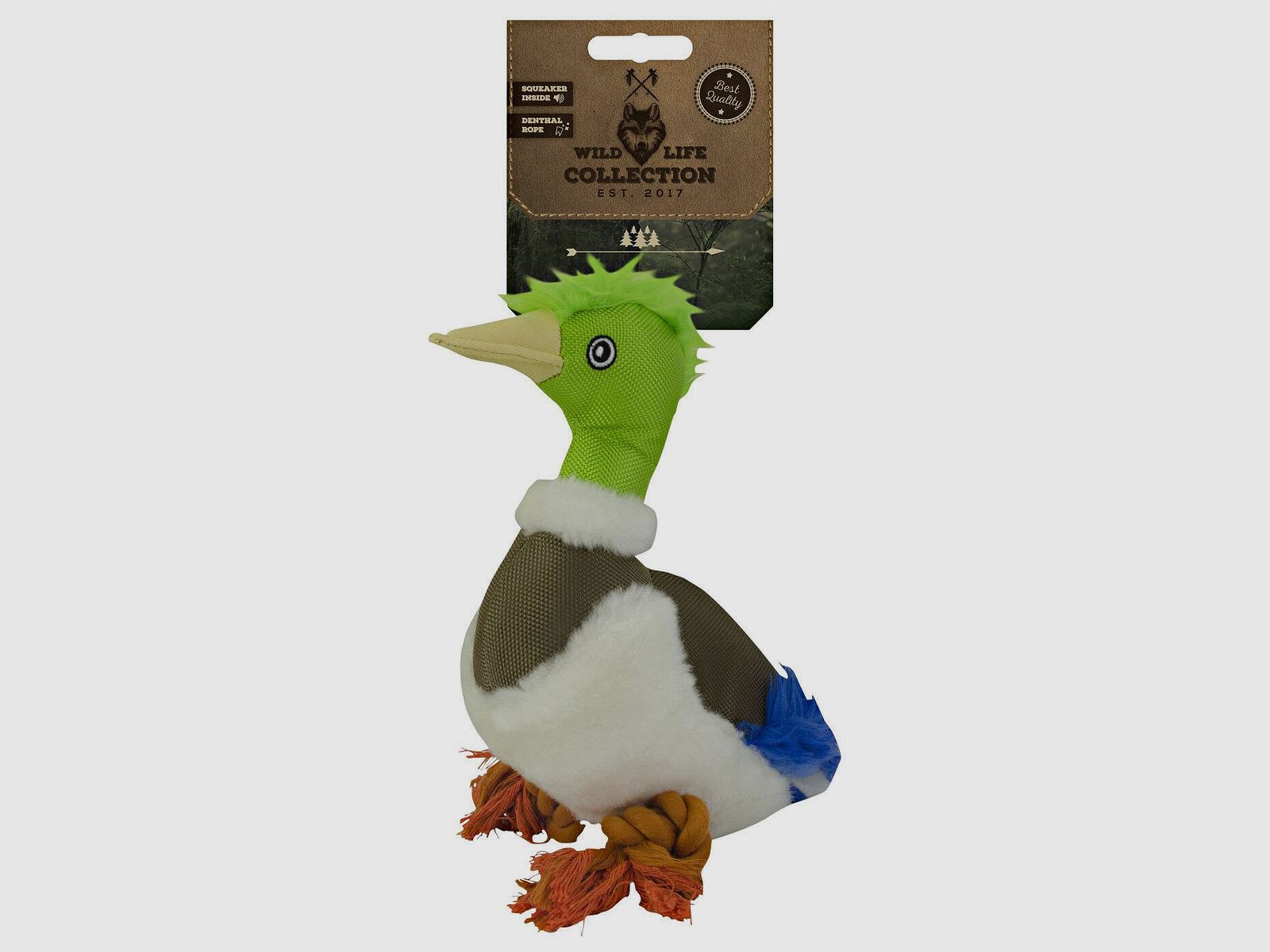 Hundespielzeug Wild Life Collection Ente