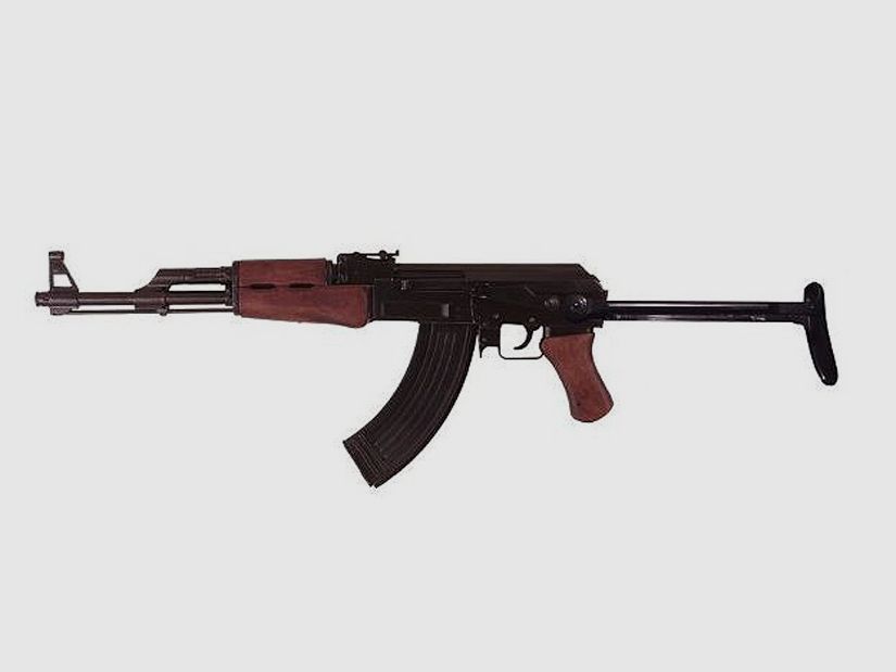 AK 47 decoratieve Kalashnikov met metalen beugel