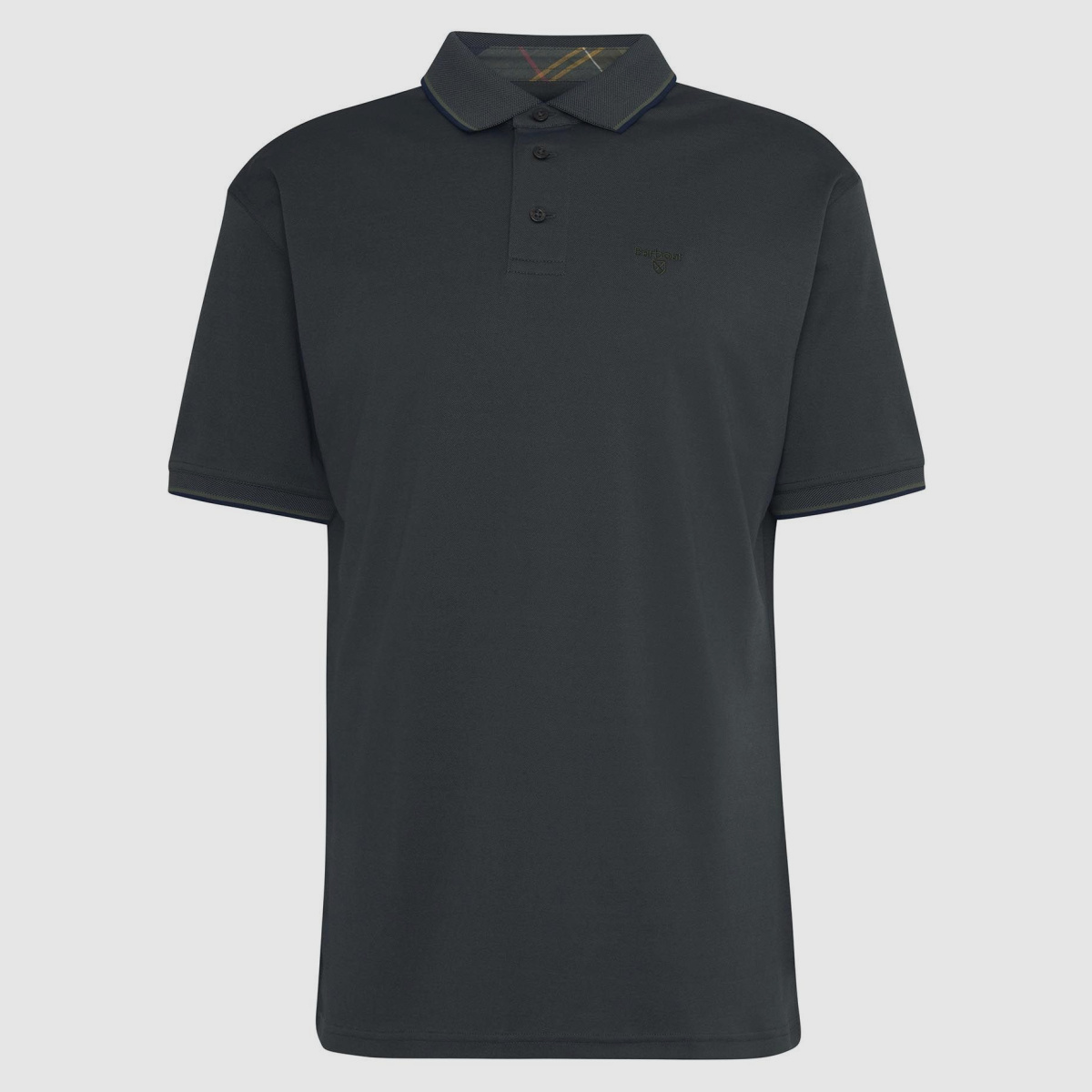 BARBOUR Poloshirt Heydon Short-Sleeved Olive