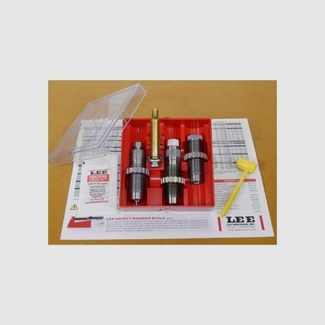 3-teilige Werkzeugset aus Stahl Lee Precision - 3-DIE SET .375 Winchester - Präzision und Haltbarkeit - Pflege von Langwaffen, Bild 4 von 5