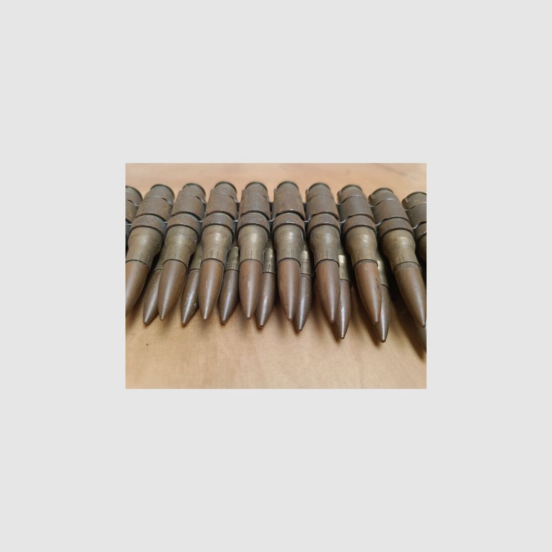 Munitionsgürtel Patronengürtel als Deko cal. 308 Winchester