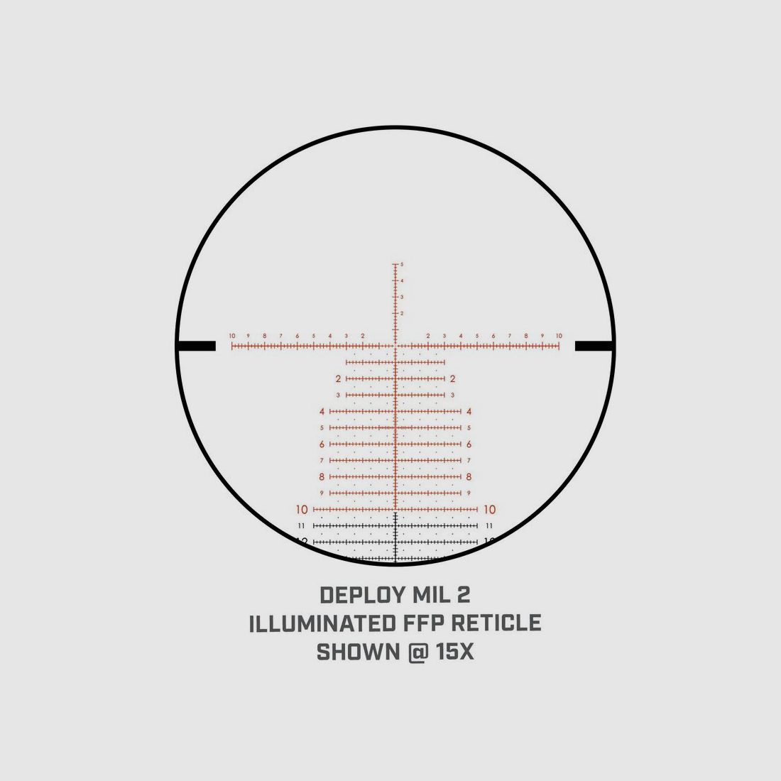Bushnell Zielfernrohr Match PRO 5-30x56mm Deploy MIL 2 Leuchtabsehen 34mm