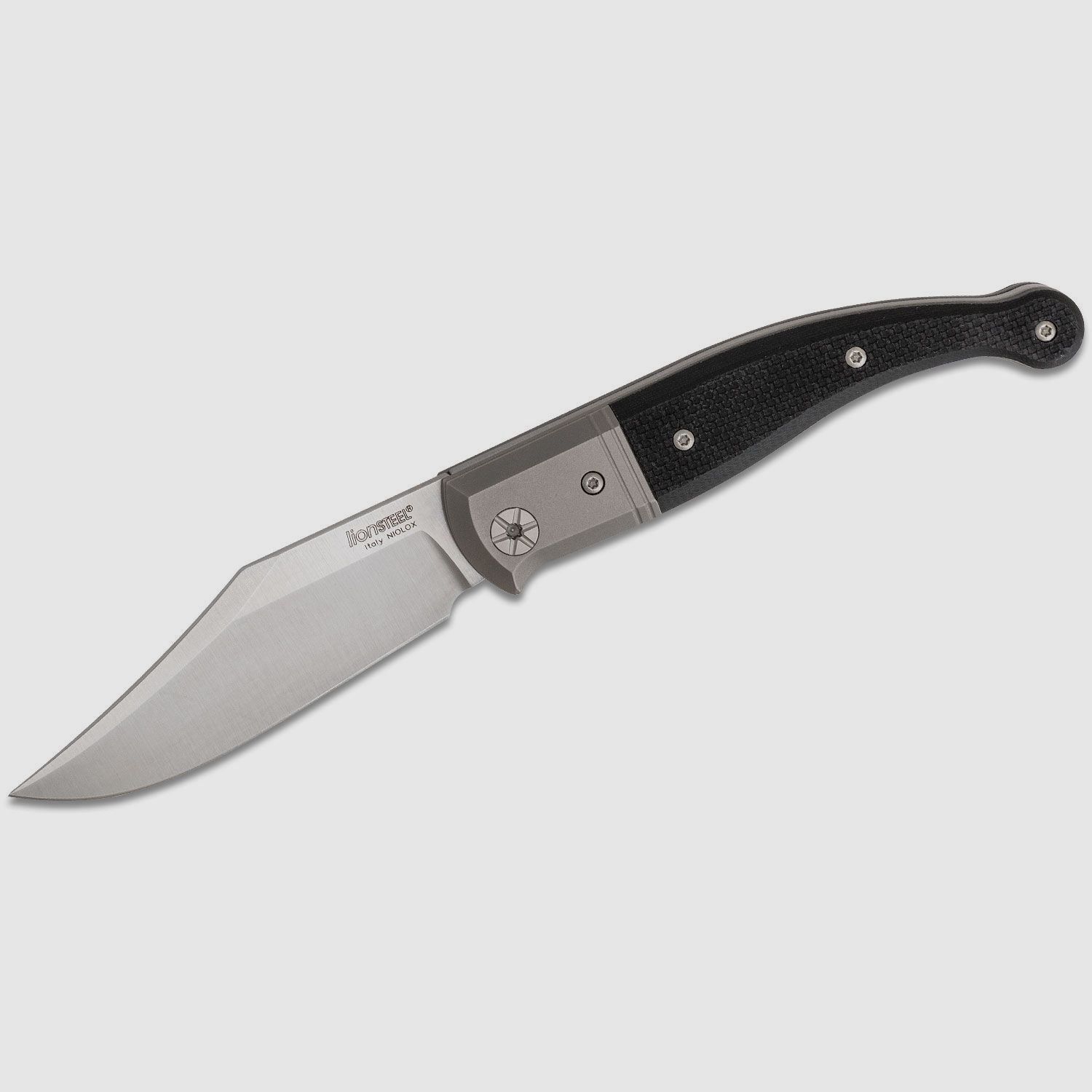 Gitano GT01 GBK, Niolox Clip Point-Klinge, schwarzer G10-Griff | 97324