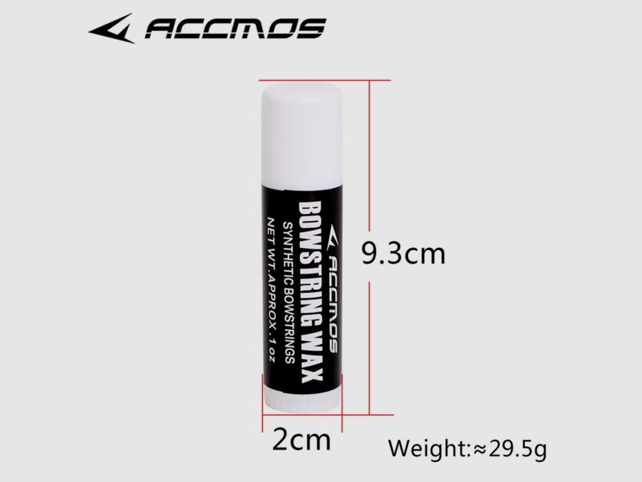 Accmos Sehnenwachs "RAIL LUBE", Stiftform, 1 OZ / 29 g (Grundpreis: 0,31€ /g)