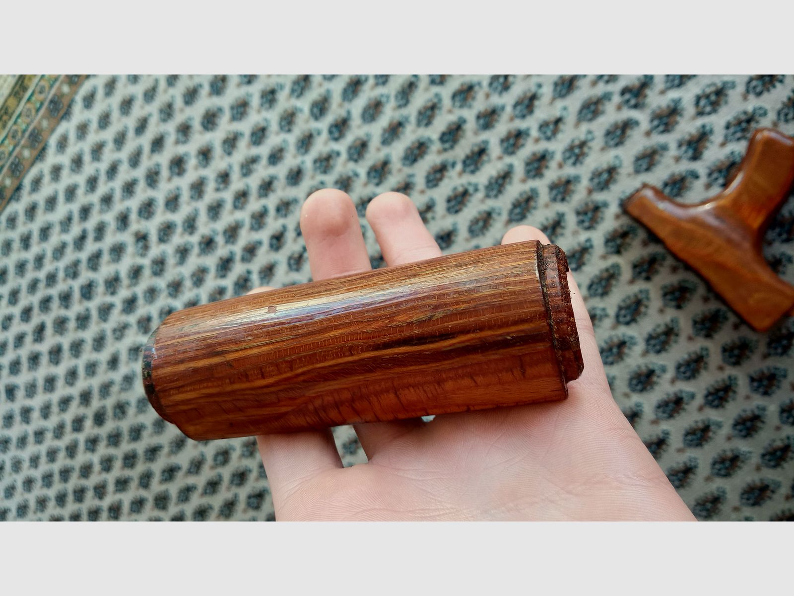 Original Rumänischer AK Handschutz s.g. Esel-Pimmel (Uluc) Schichtholz Romy Donkey Dong für PM md.63 md.90 AIMR AIMS // AKM Vordergriff ideal für Cugir WASR