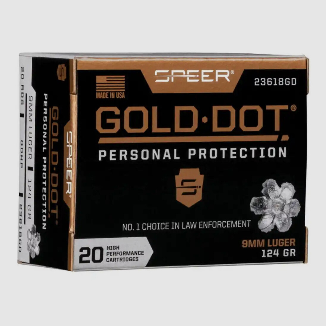 Speer Gold Dot HP 8,04g/124grs á20