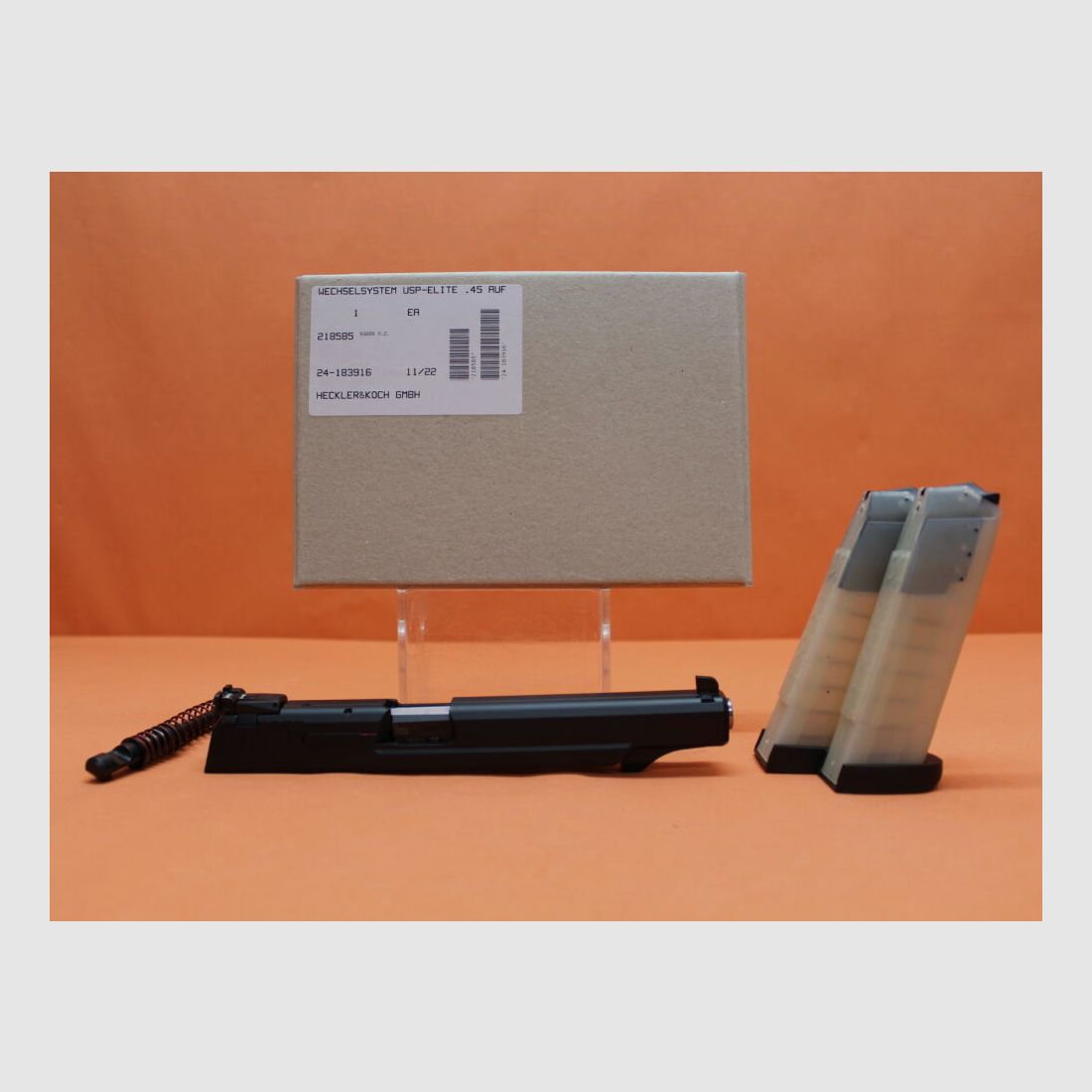 Heckler&Koch Wechselsystem 9mmLuger Heckler&Koch/H&K HK USP ELITE für Basiswaffe .45Auto 152mmLauf (9mmPara/9x19)