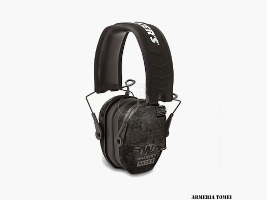 SHOOTING HEADPHONES – WALKERS – RAZOR SLIM-KRYPTEK BLACK ELECTRONIC HEADSET