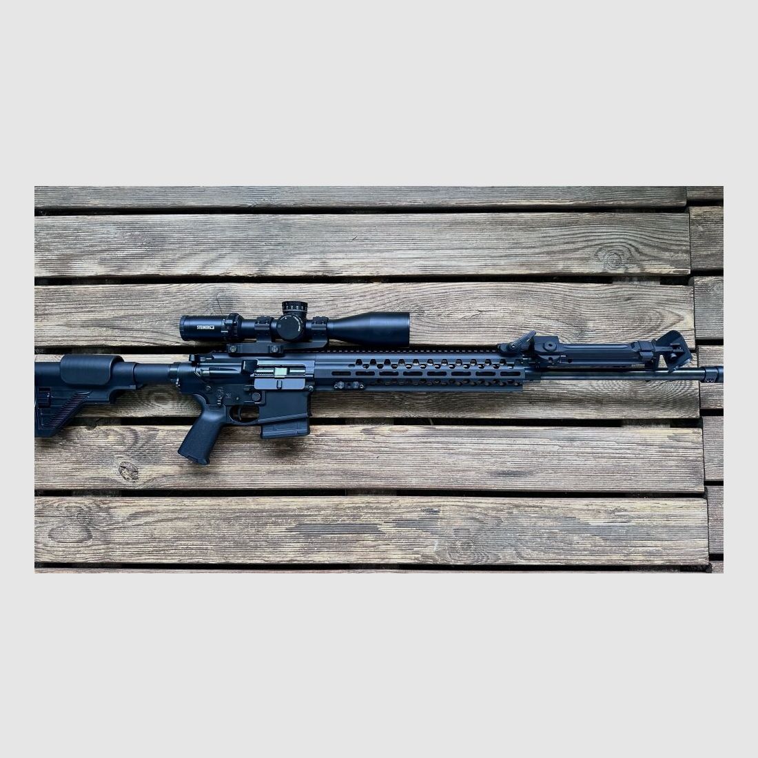 Wapens Burk BR10 met Steiner M7xi 4-28x56 Fortmeier ZB 6,5mm Creedmoor